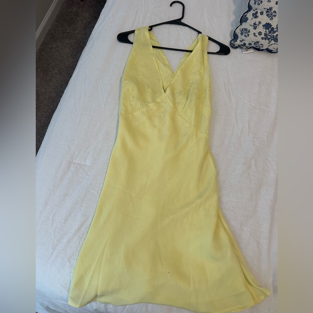 ASOS Yellow Mini Dress